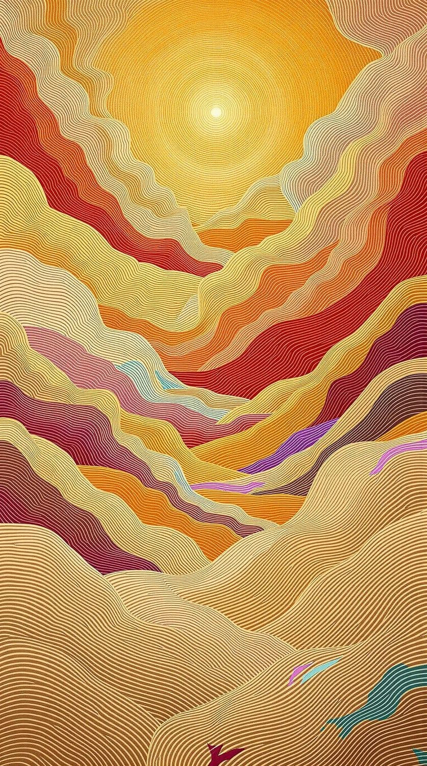 Surreal Desert Dreamscape