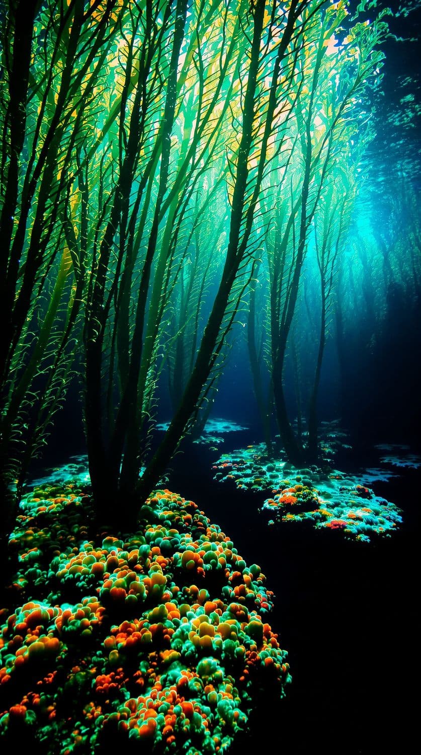Submerged Kelp Symphony