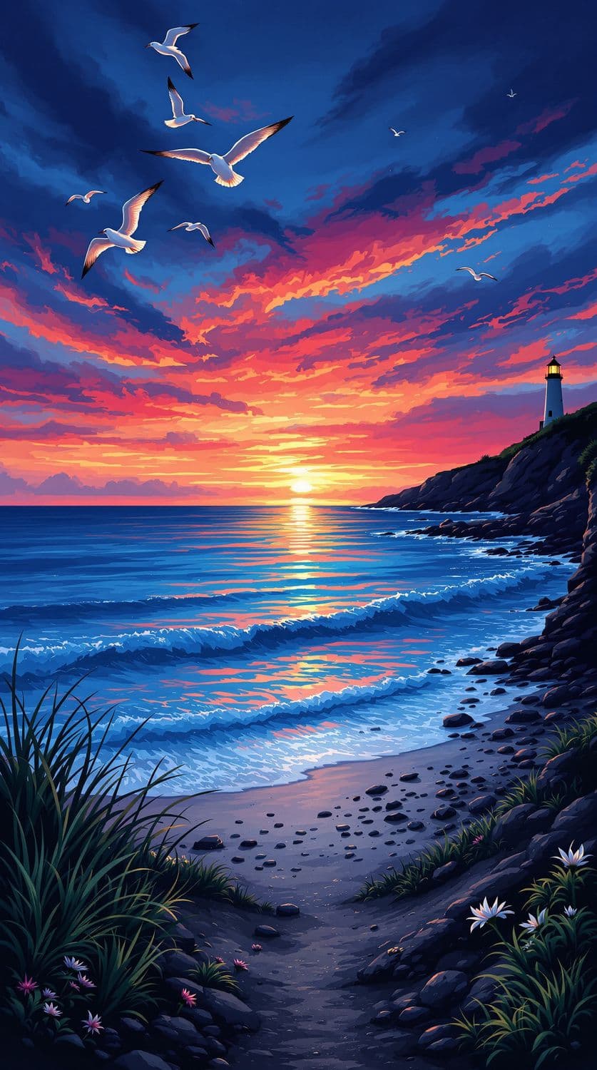 Peaceful Coastal Dusk