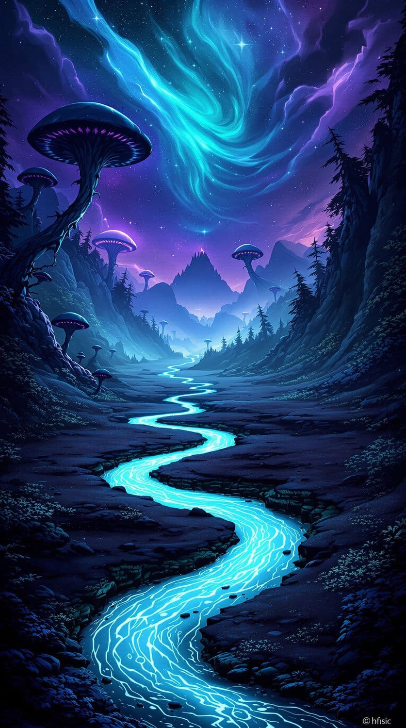 Enchanted Alien Forest