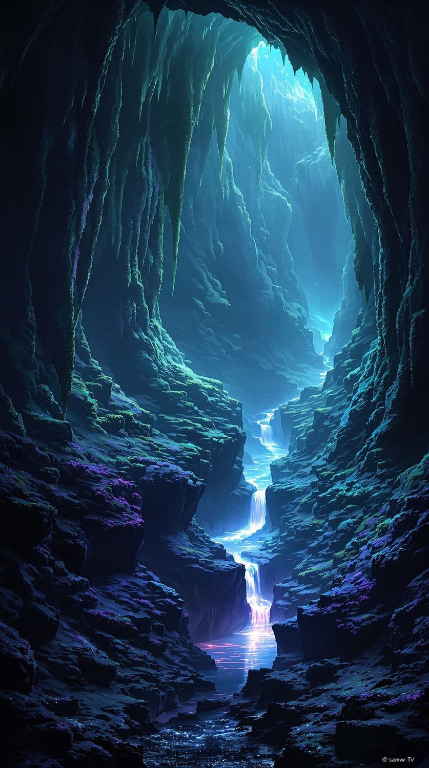 Iridescent Cavern