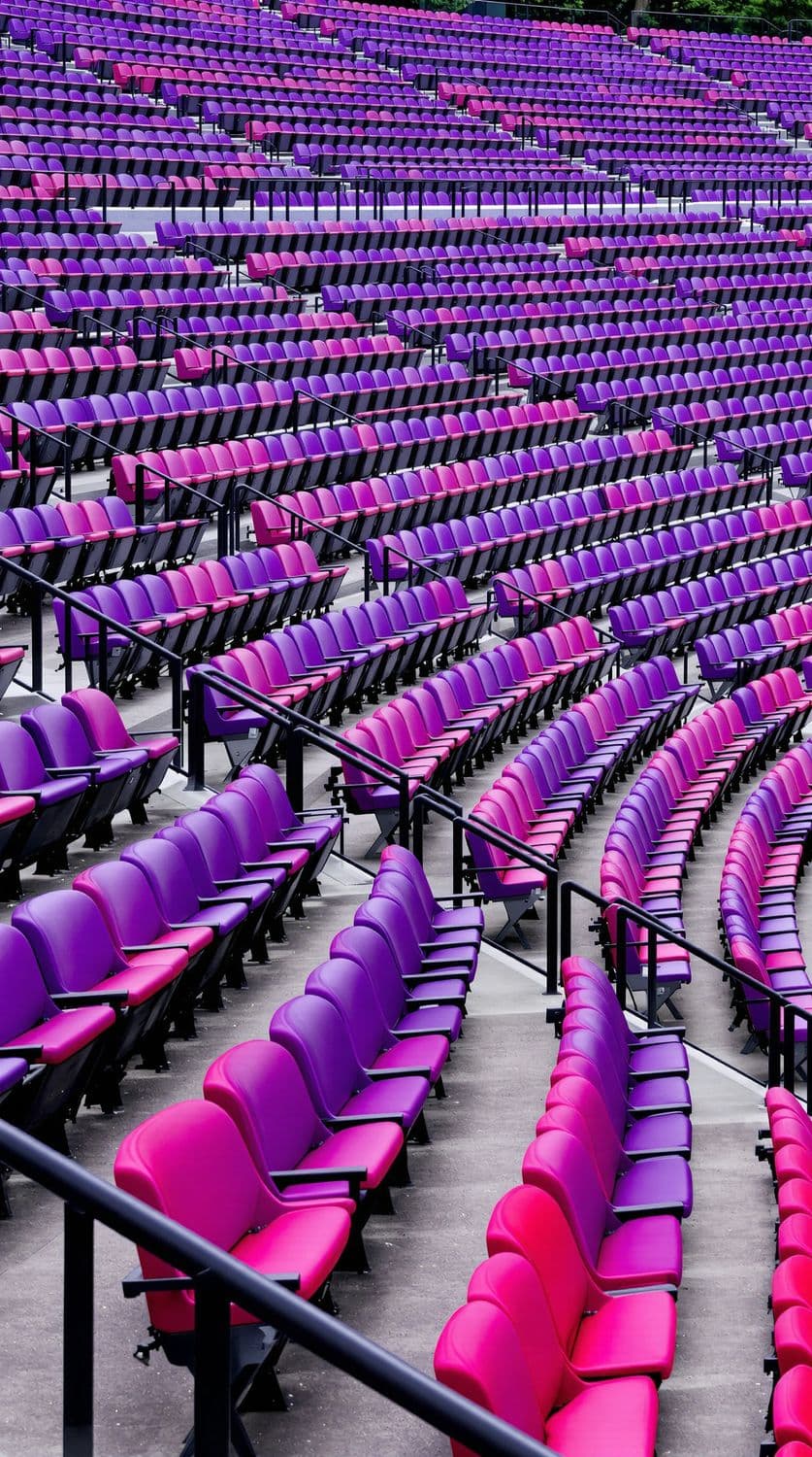 Purple Outdoor Amphitheater