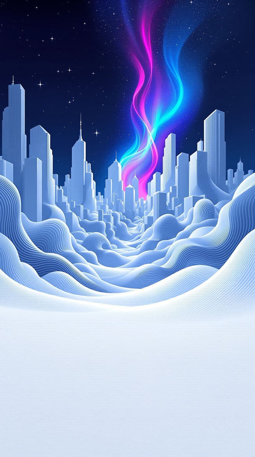 Surreal City Evening