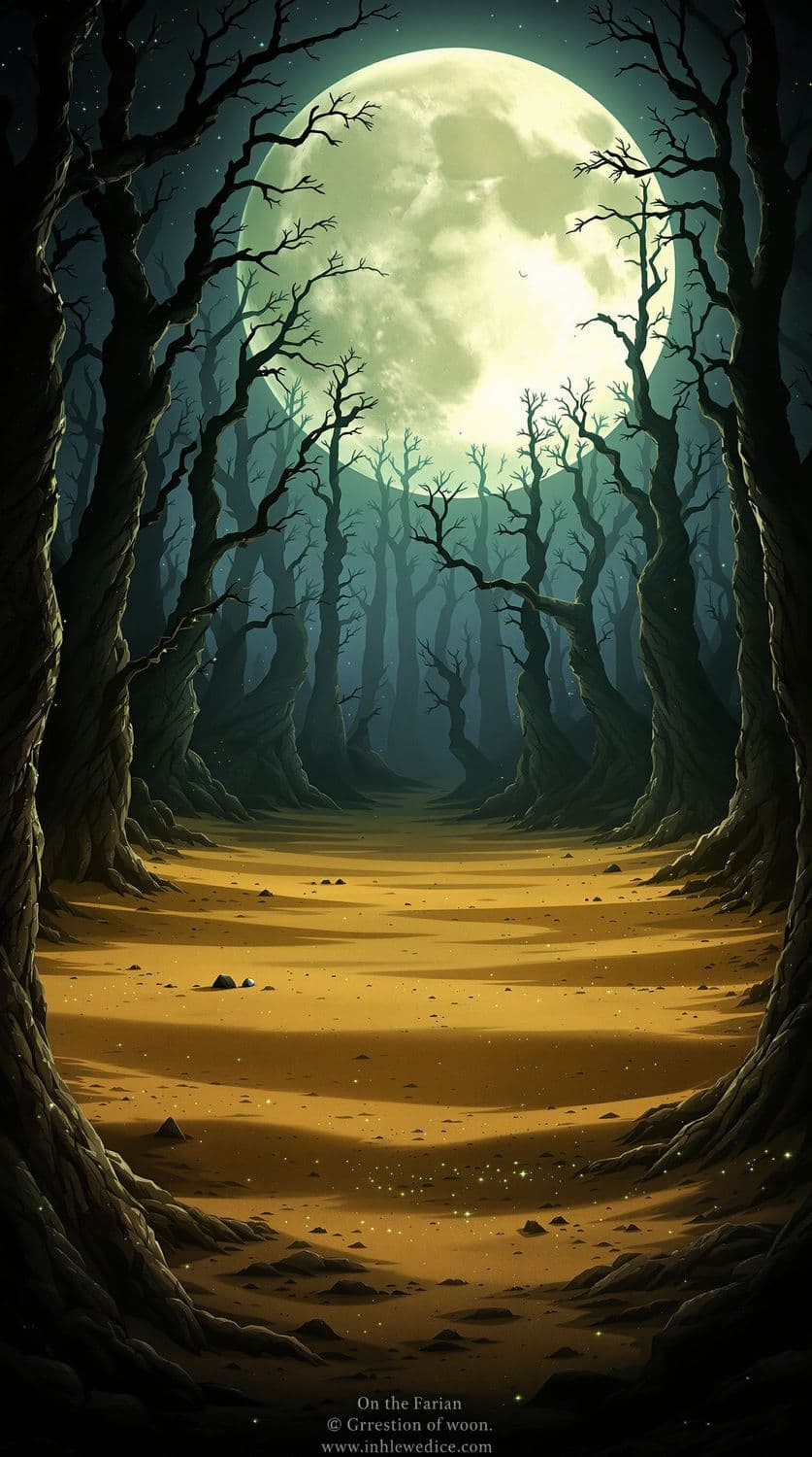 Moonlit Enchanted Forest