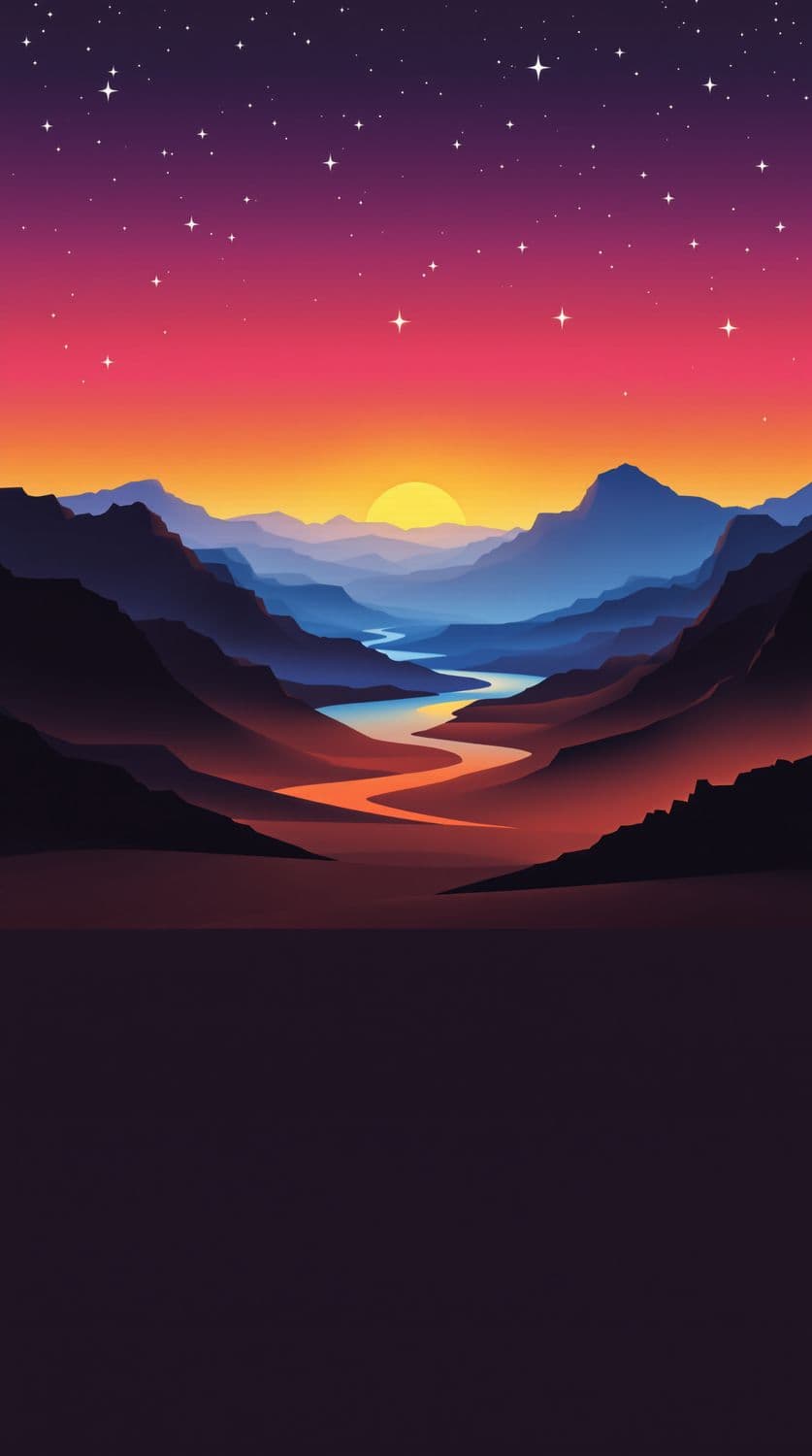 Desert Twilight Serenity