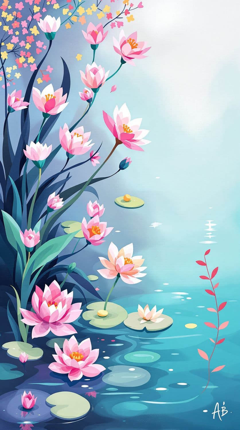 Whimsical Lily Pad Haven