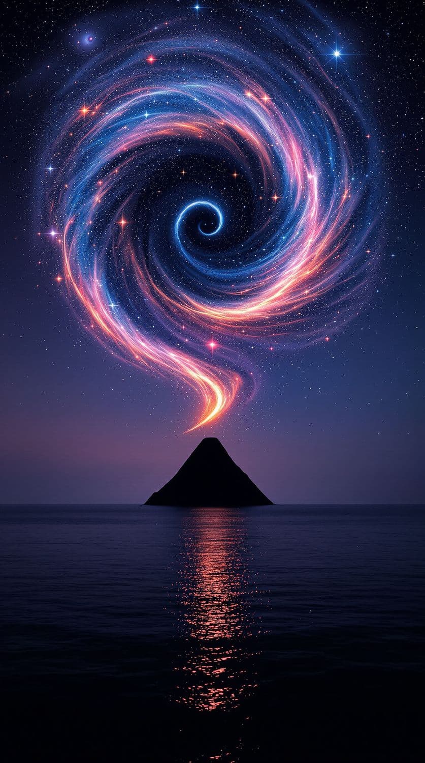 Celestial Seashell Sky