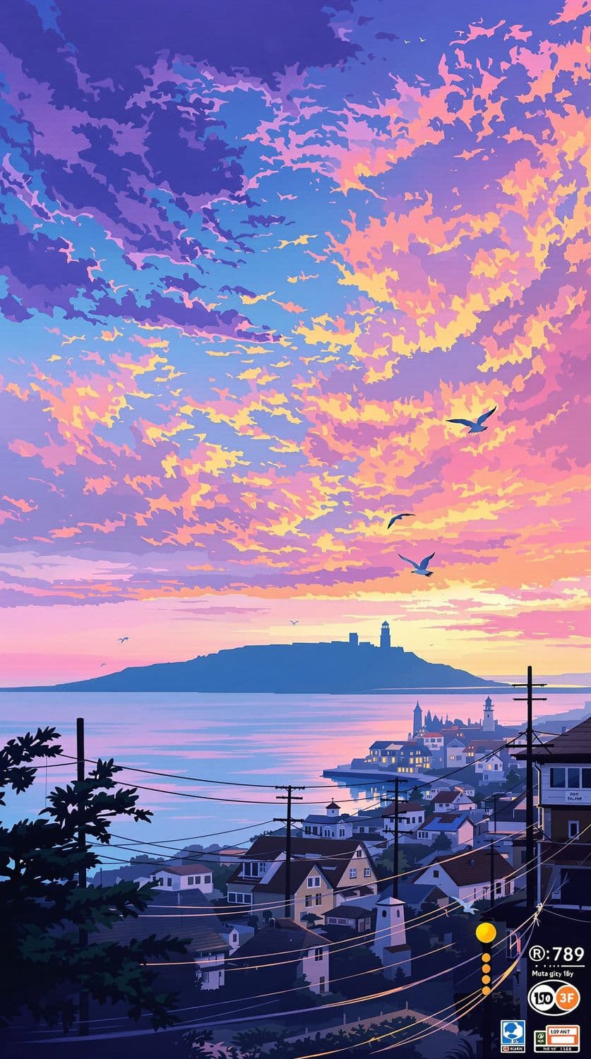 Coastal Sunrise Serenity