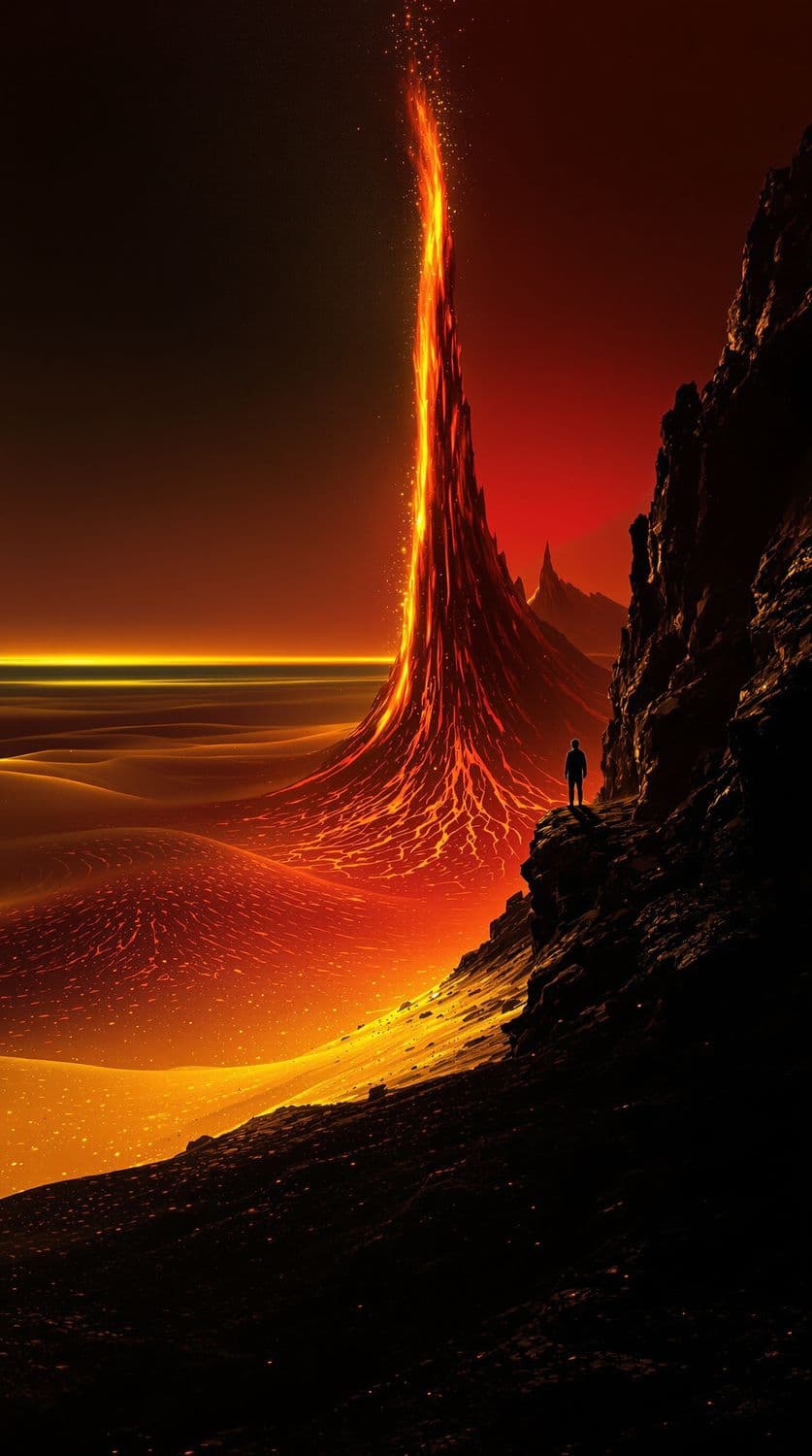 Desert of Fiery Horizons
