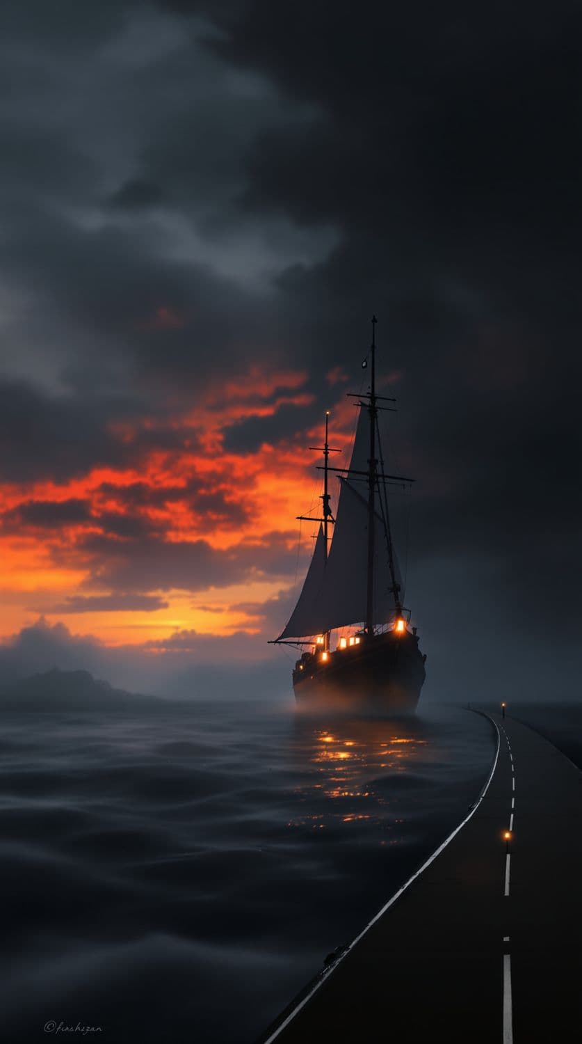 Sailing into the Sunset