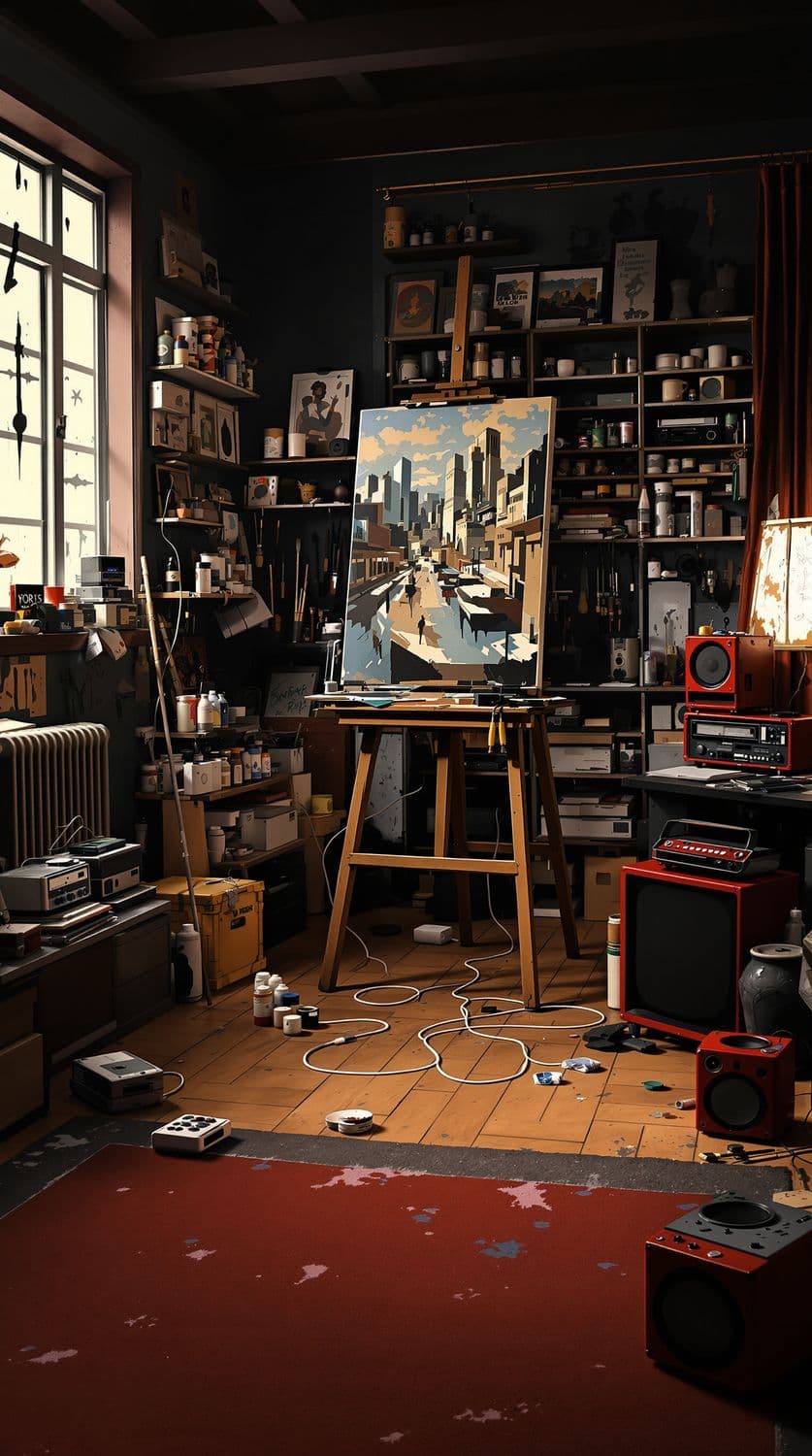 1980s Artist's Studio