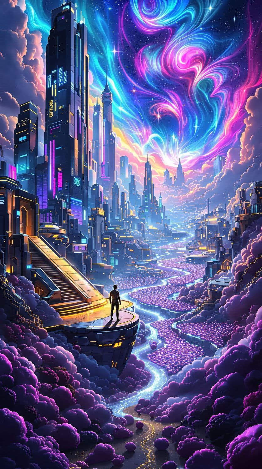 Floating City of the Future