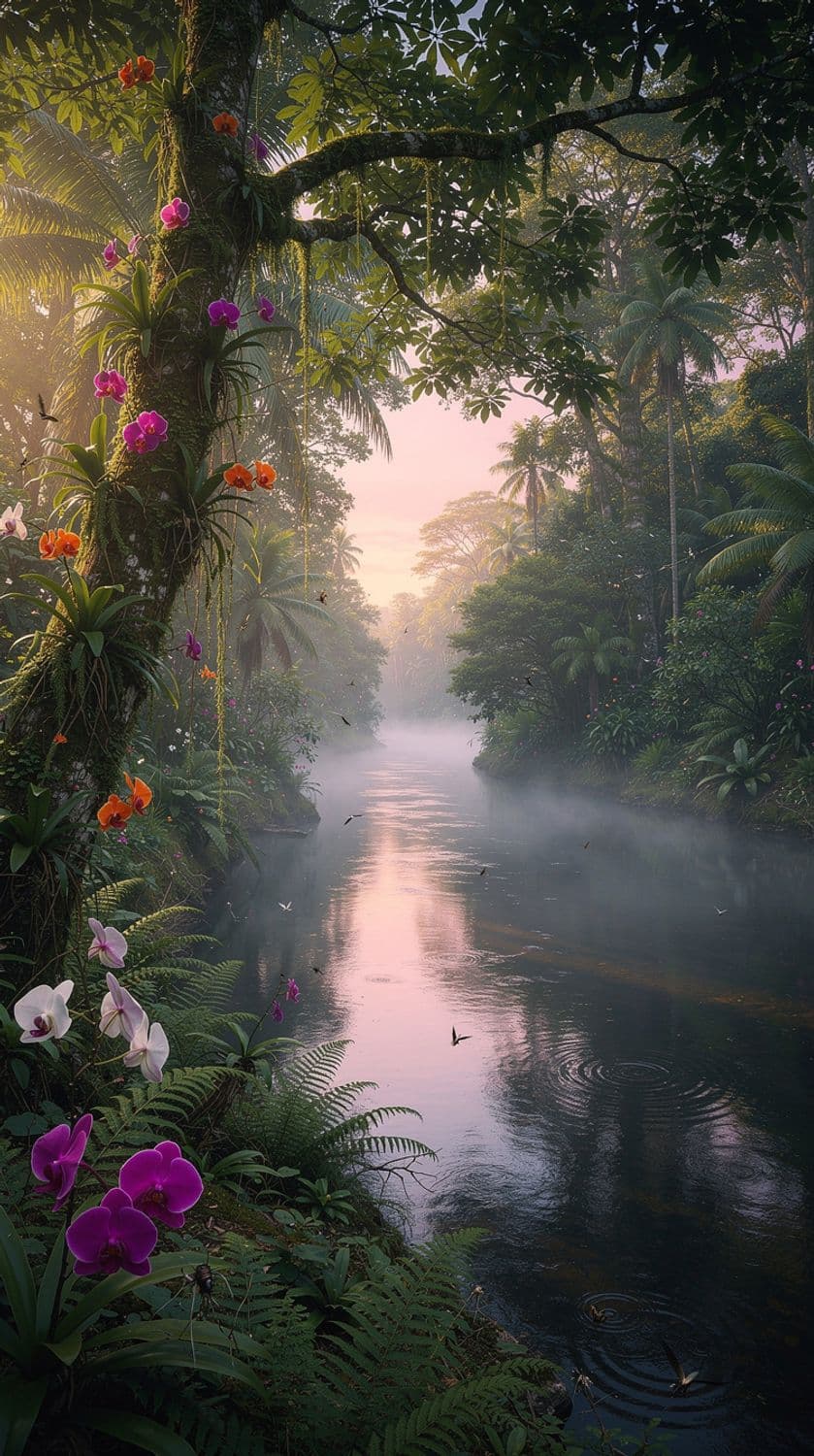Rainforest Dawn Symphony