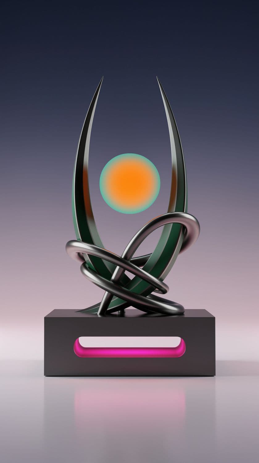 Harmonious Abstract Elegance