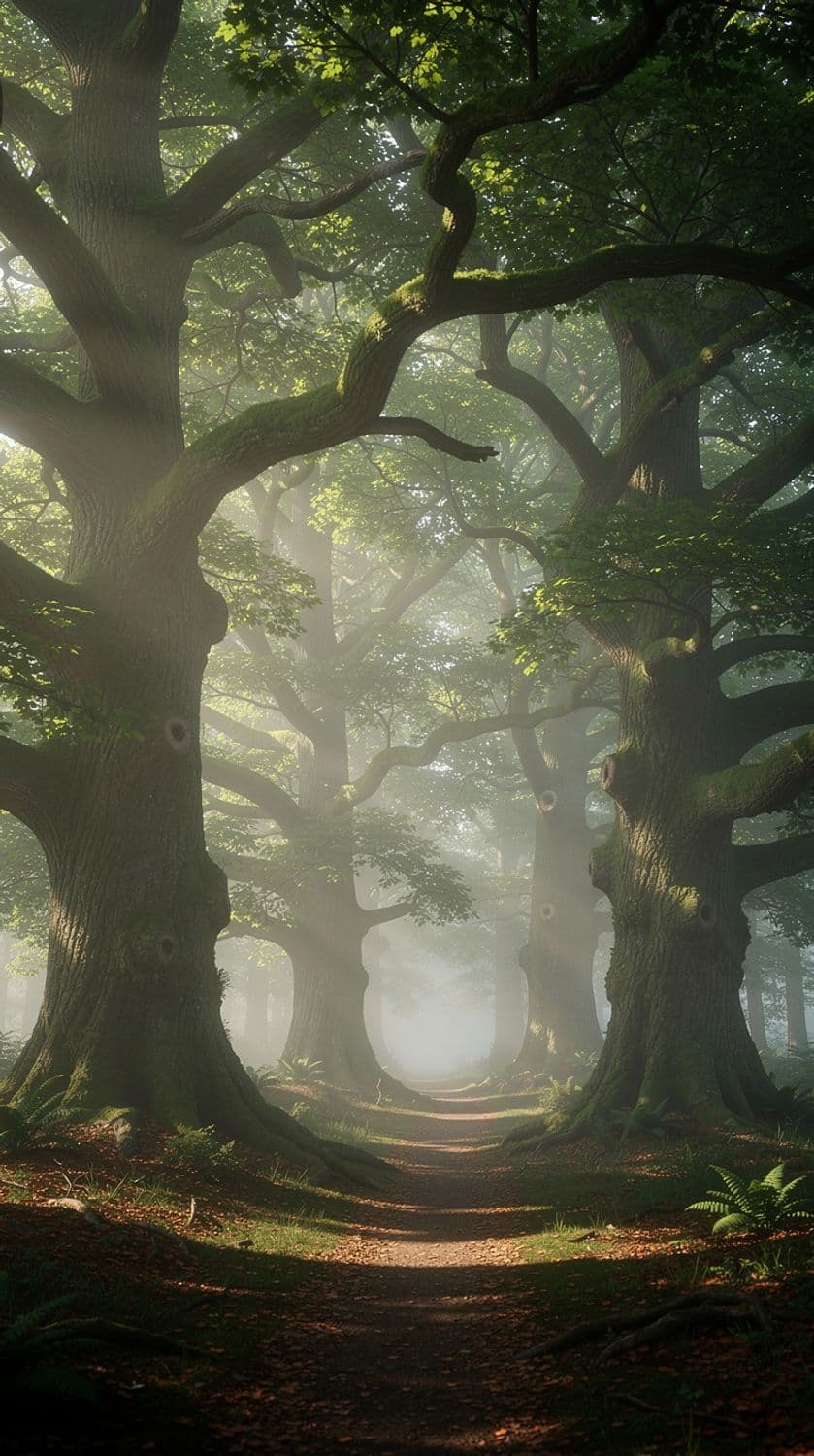 Mystical Forest Path