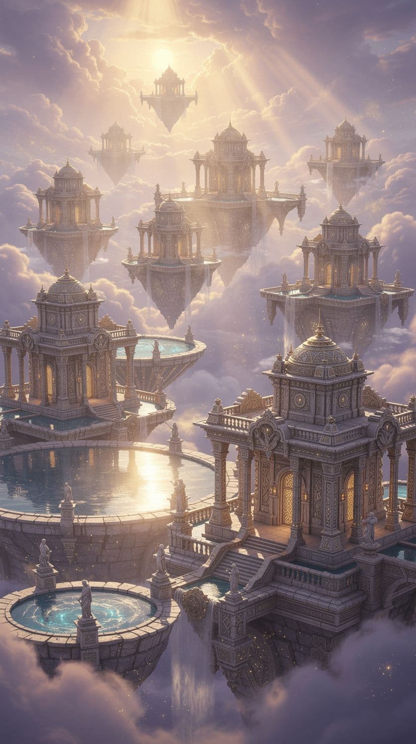 Sacred Floating Temples