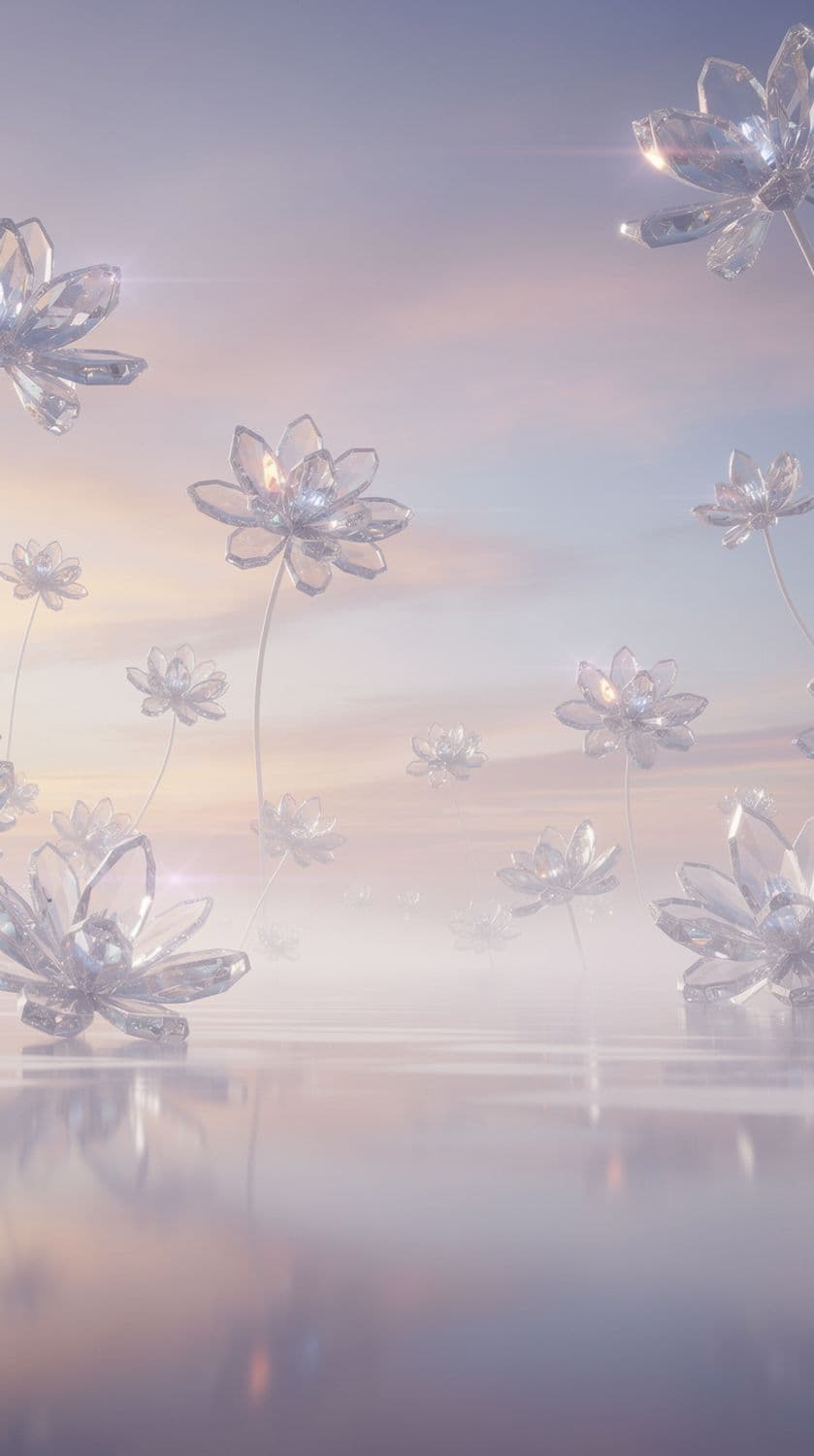 Crystalline Floral Skies