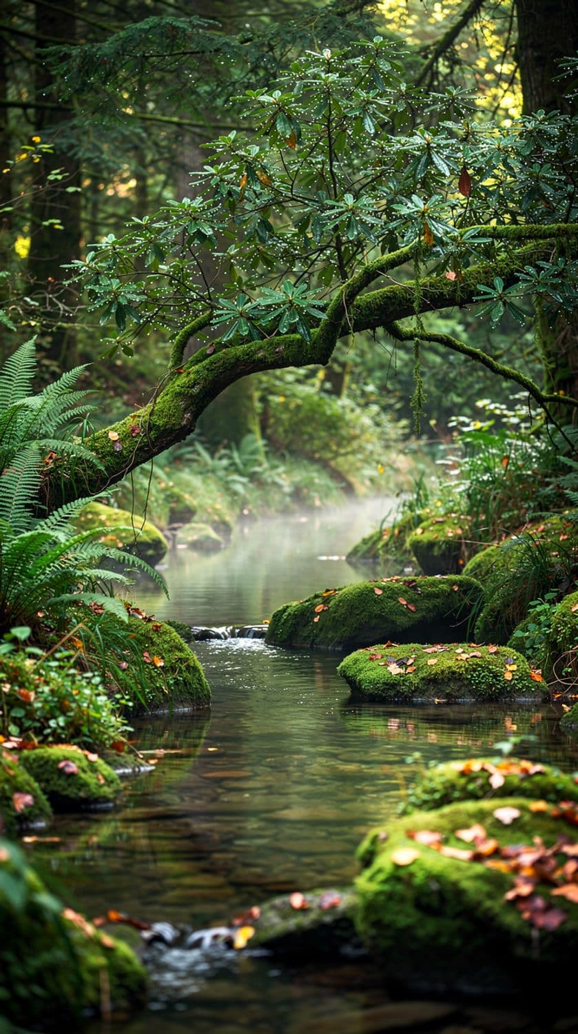 Mossy Forest Stream