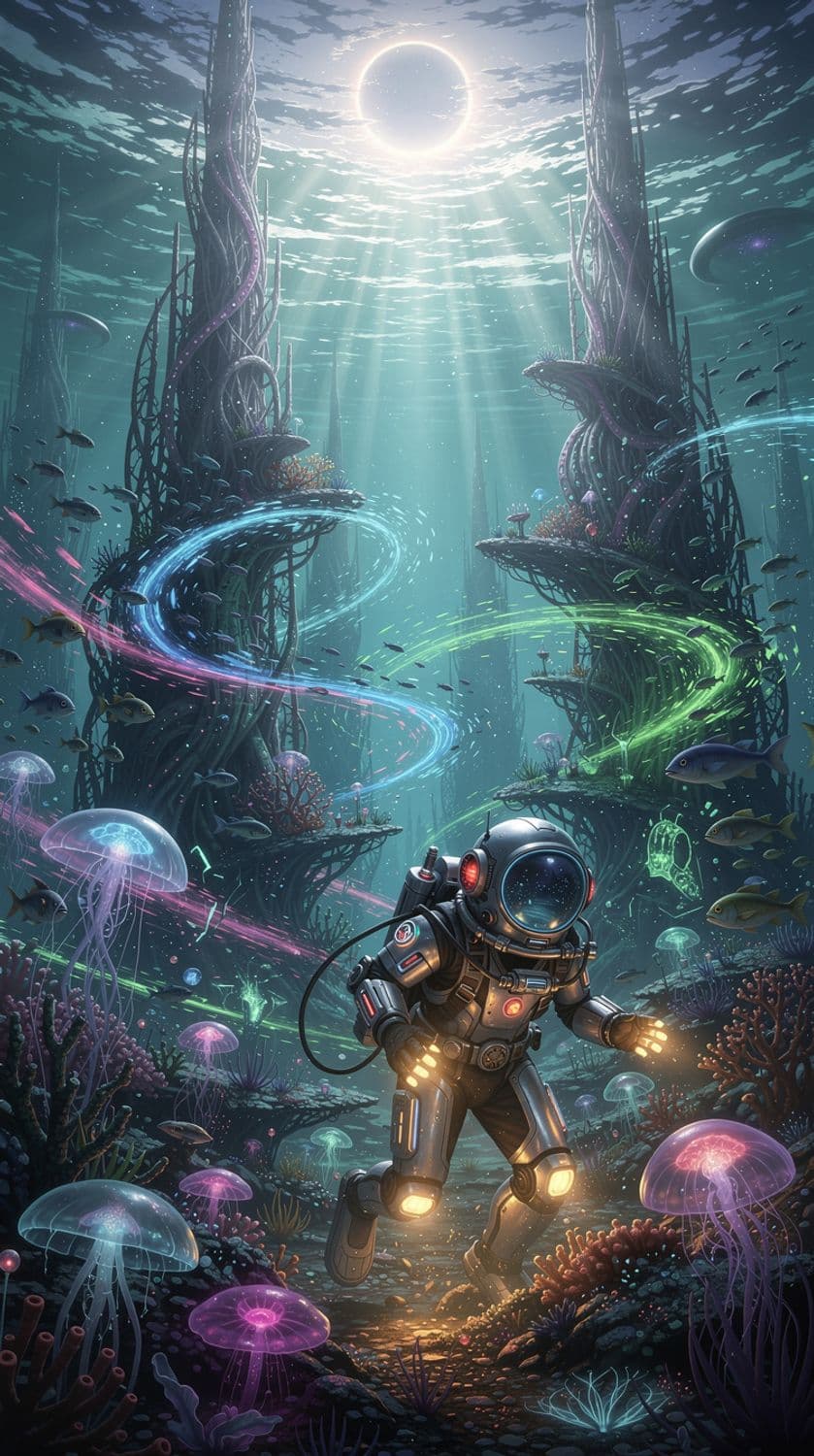 Underwater Alien Metropolis