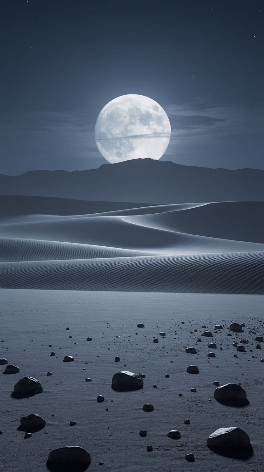 Mystical Desert Night