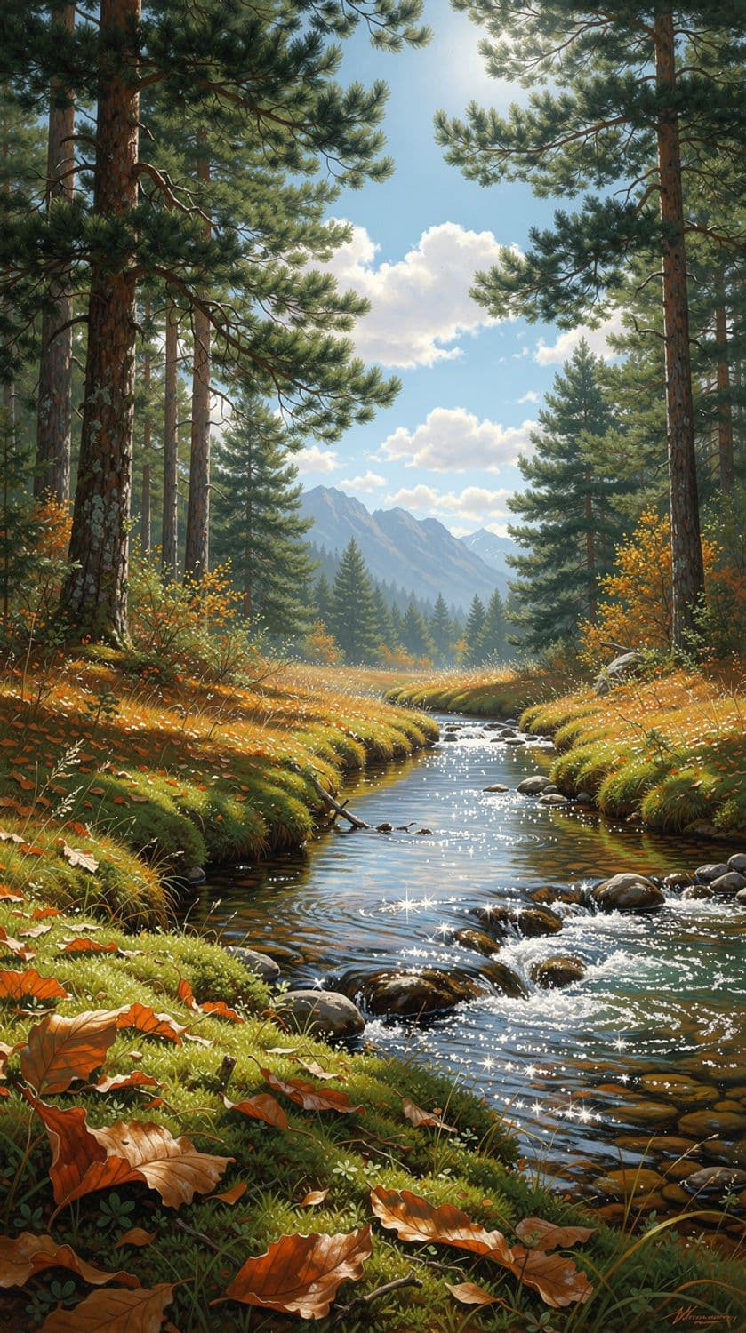 Forest Glade at Noon