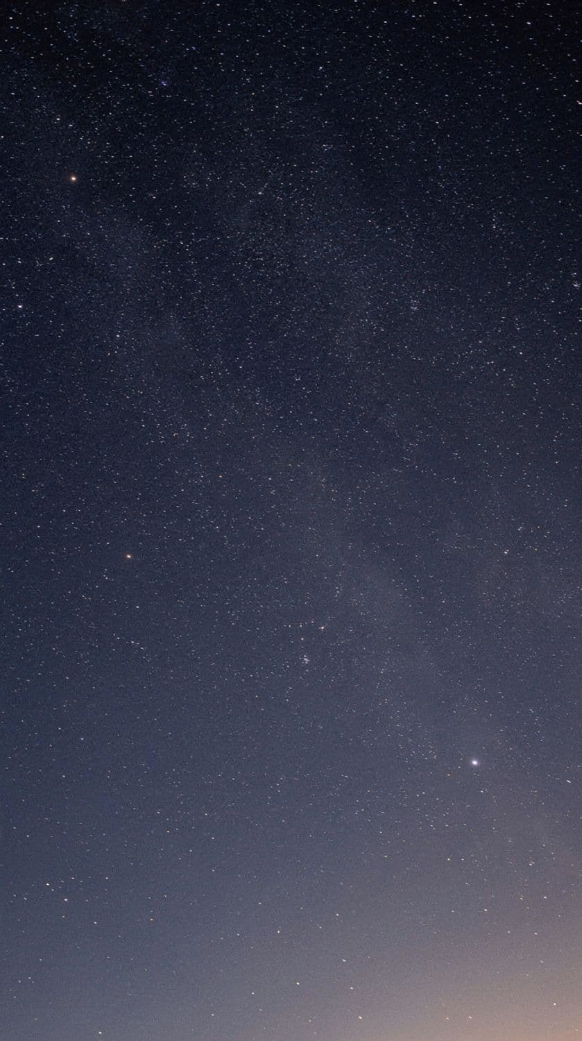 Serene Indigo Night Sky