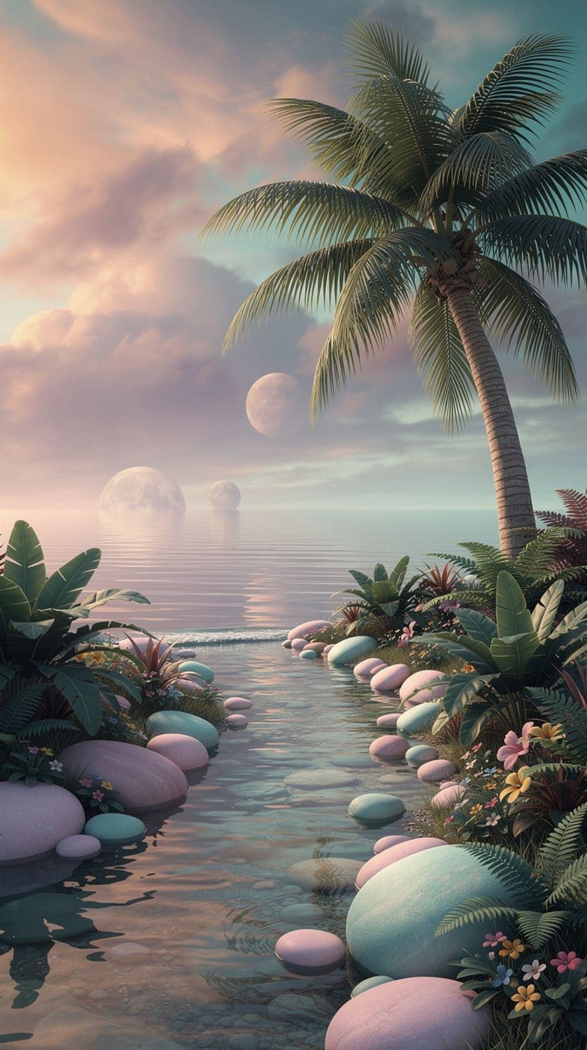 Tranquil Tropical Bay