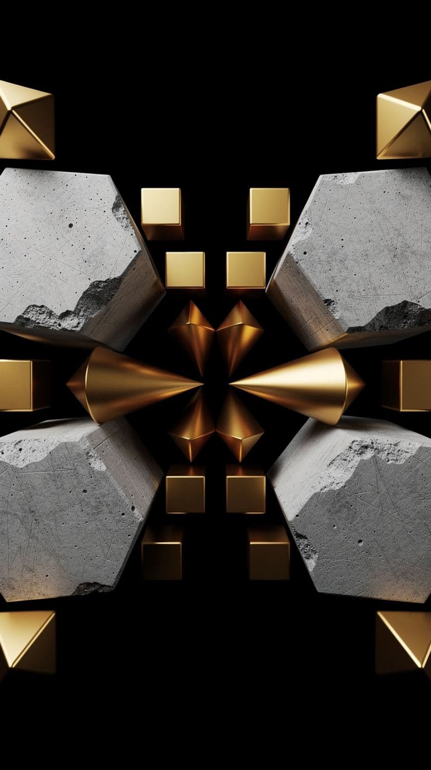 Symmetrical Geometric Harmony