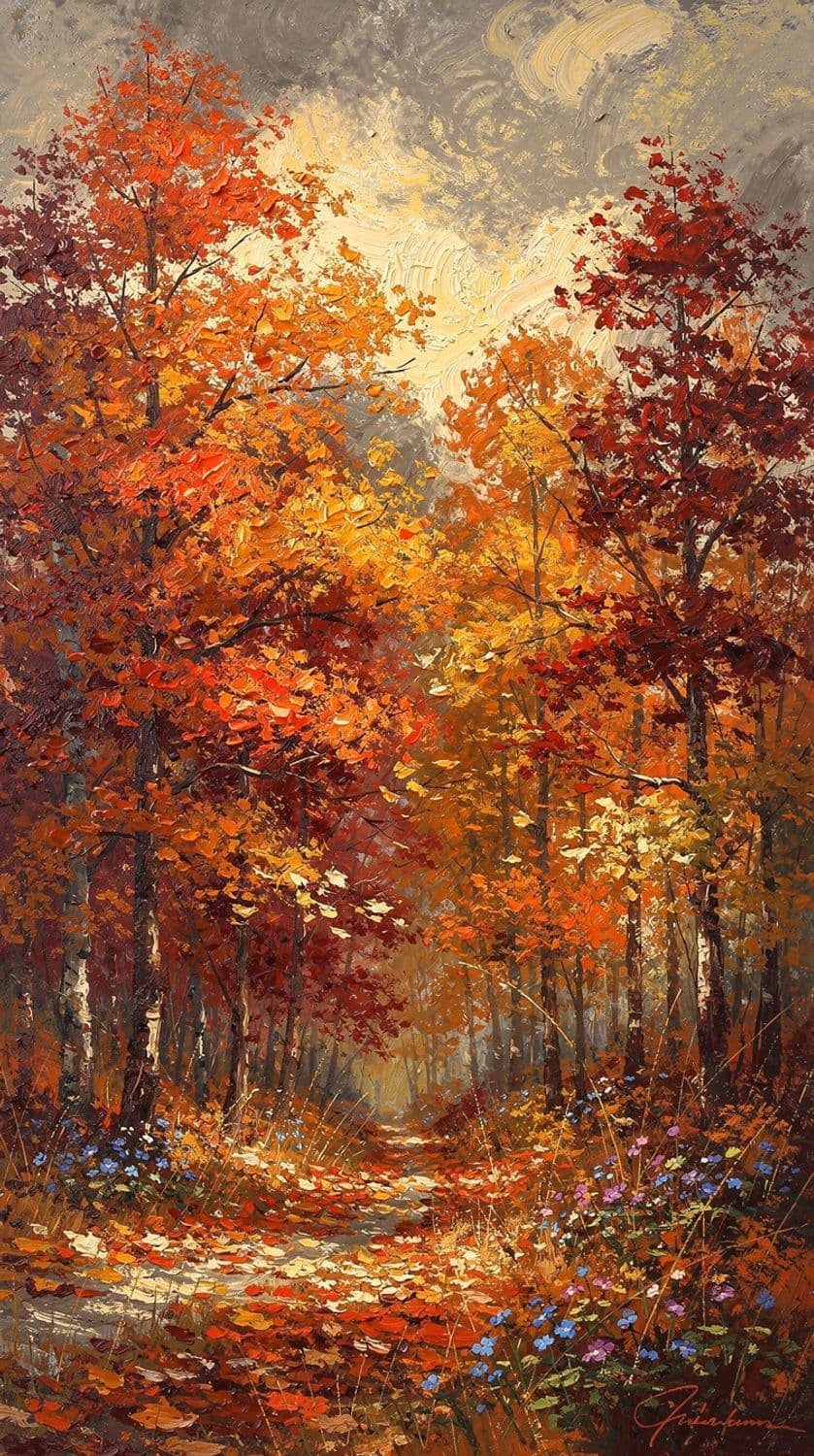 Autumn Forest Vibrance