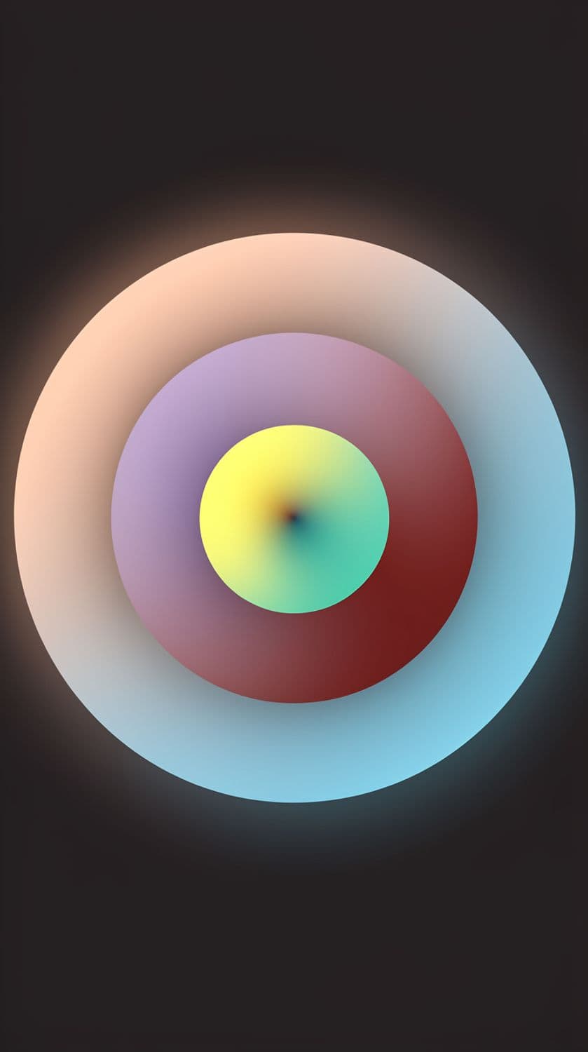 Concentric Gradient Circles