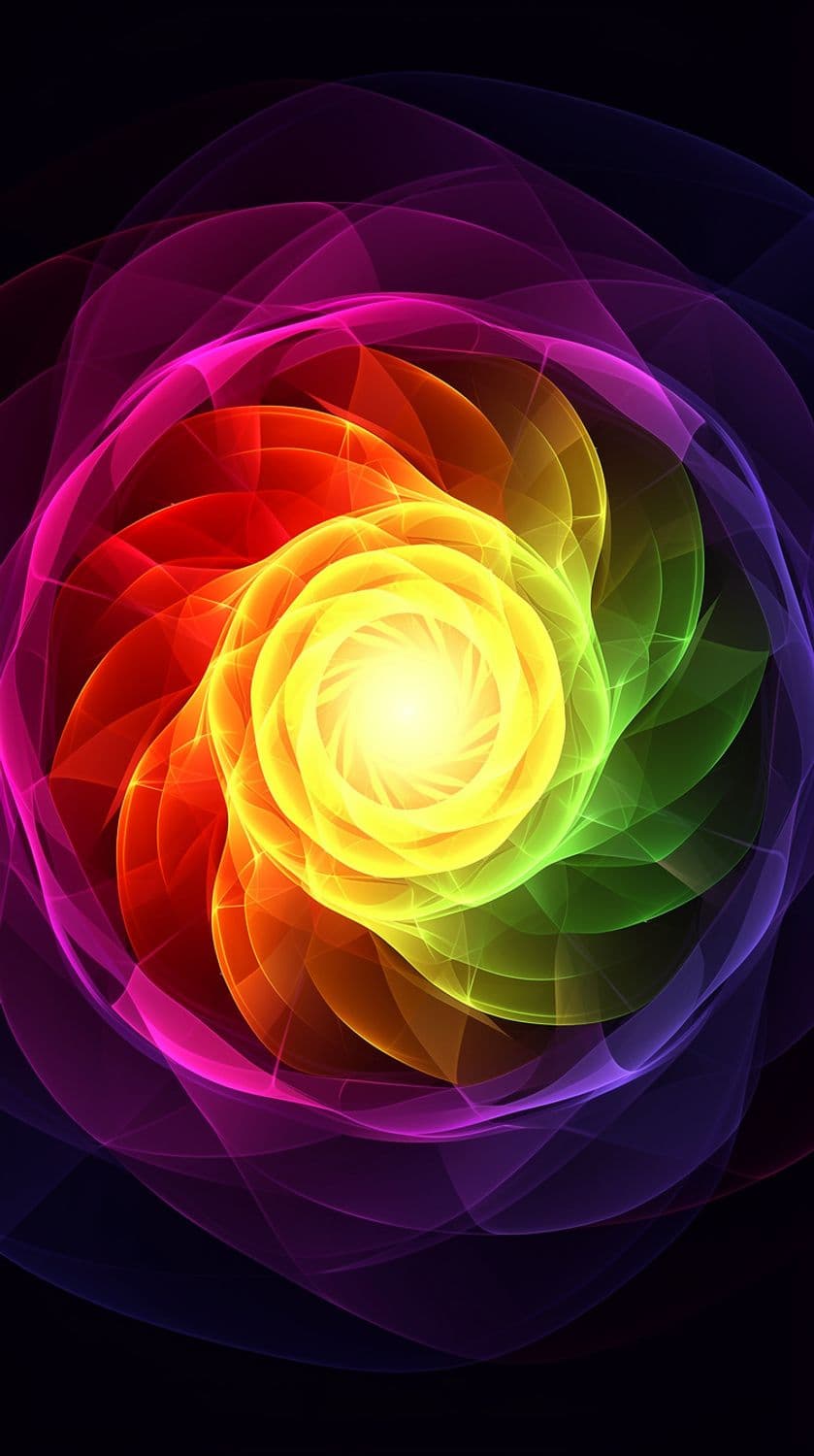 Spiral Symphony in Translucent Hues
