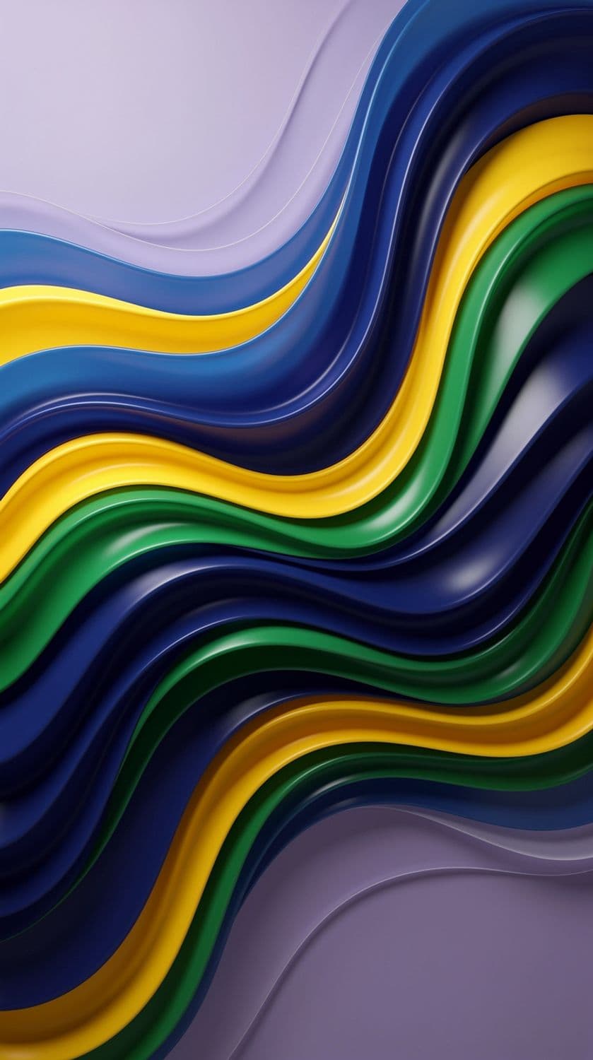 Swirling Waves of Color