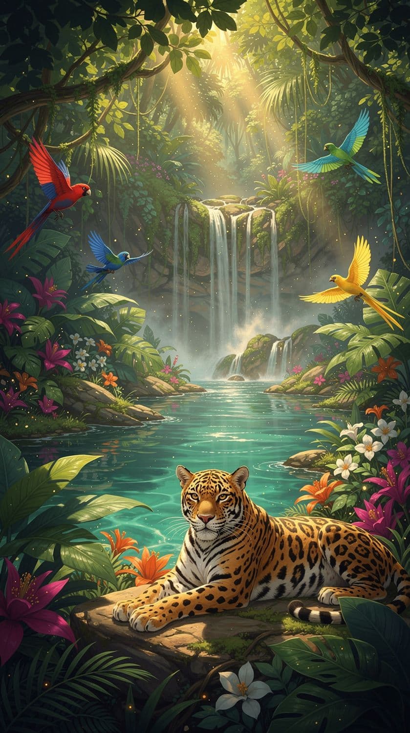 Midday in the Enchanted Jungle