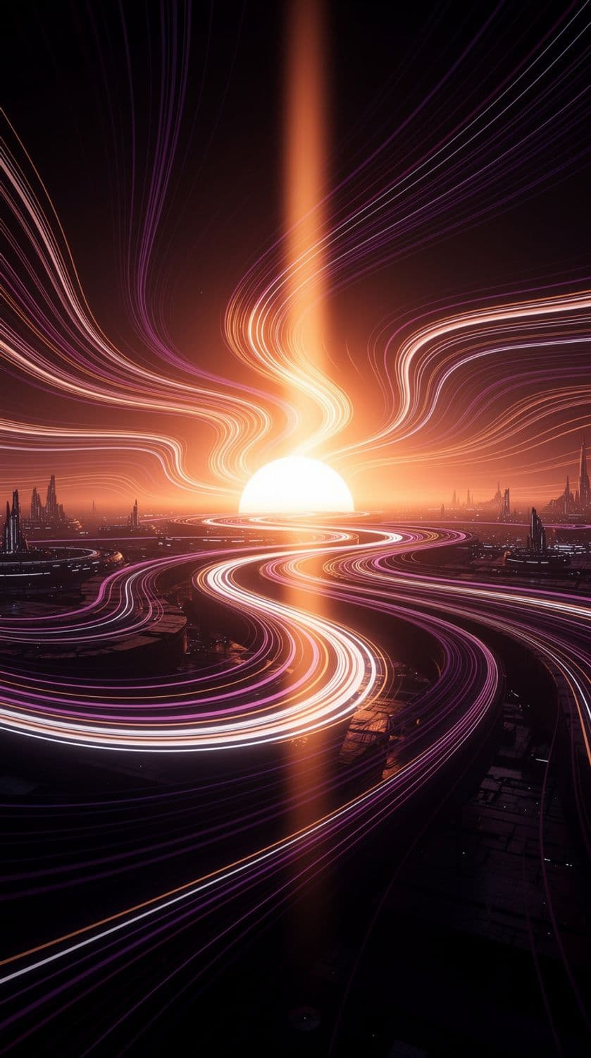 Futuristic Sunrise