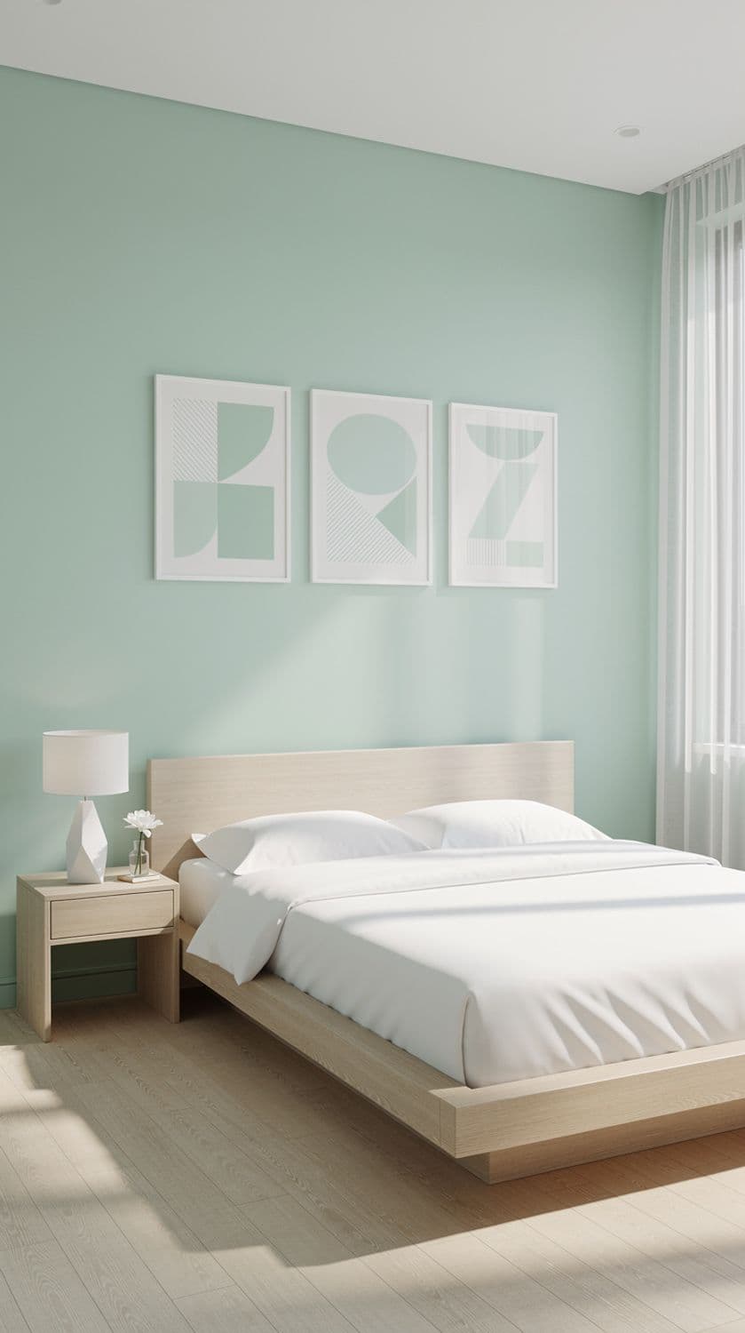 Mint Green Bedroom Retreat