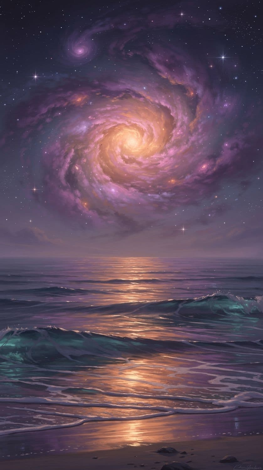 Nebula Ocean Serenity