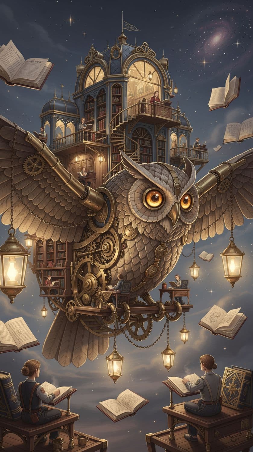 Mechanical Owl Library