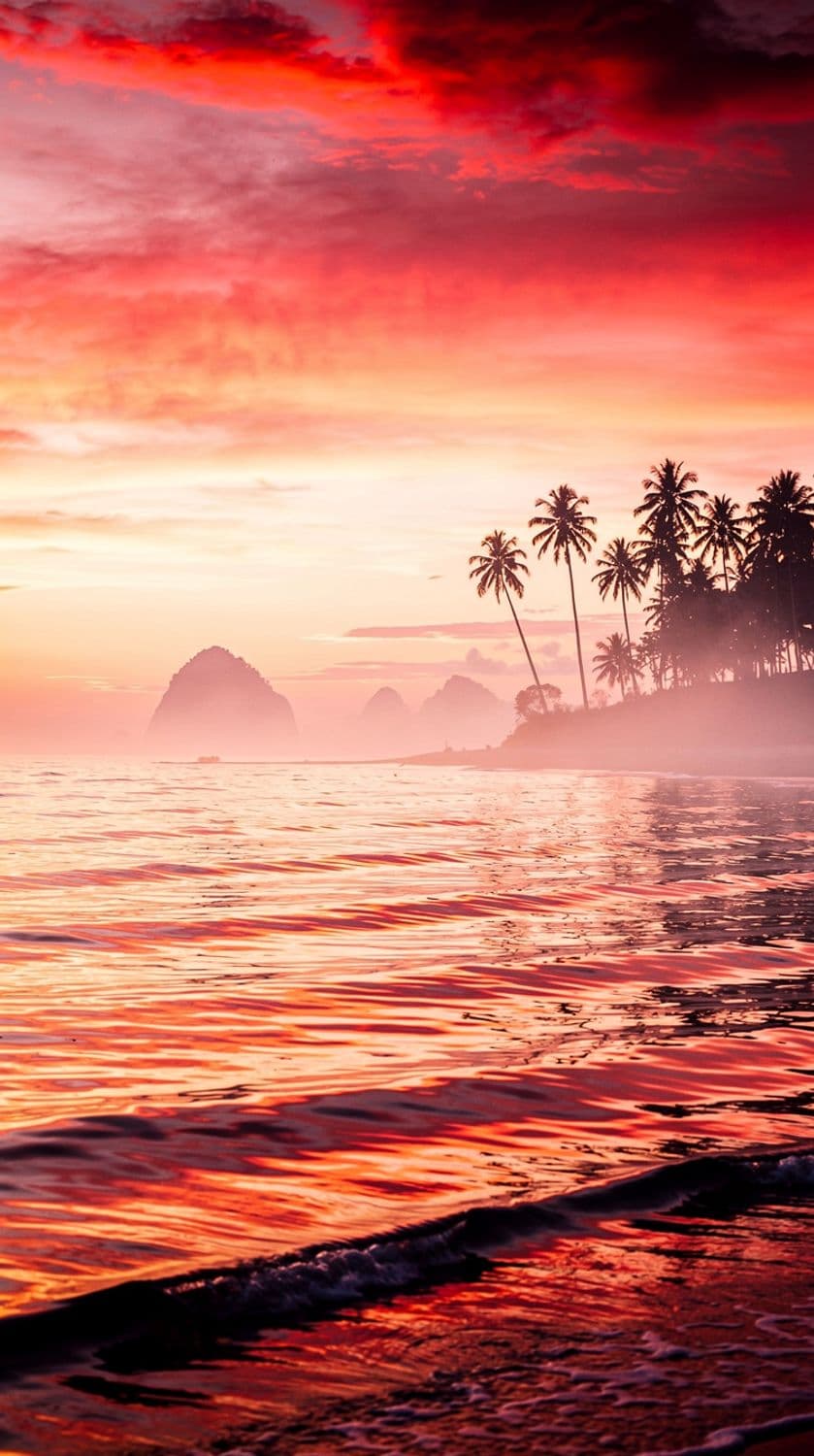Tropical Sunset Serenity