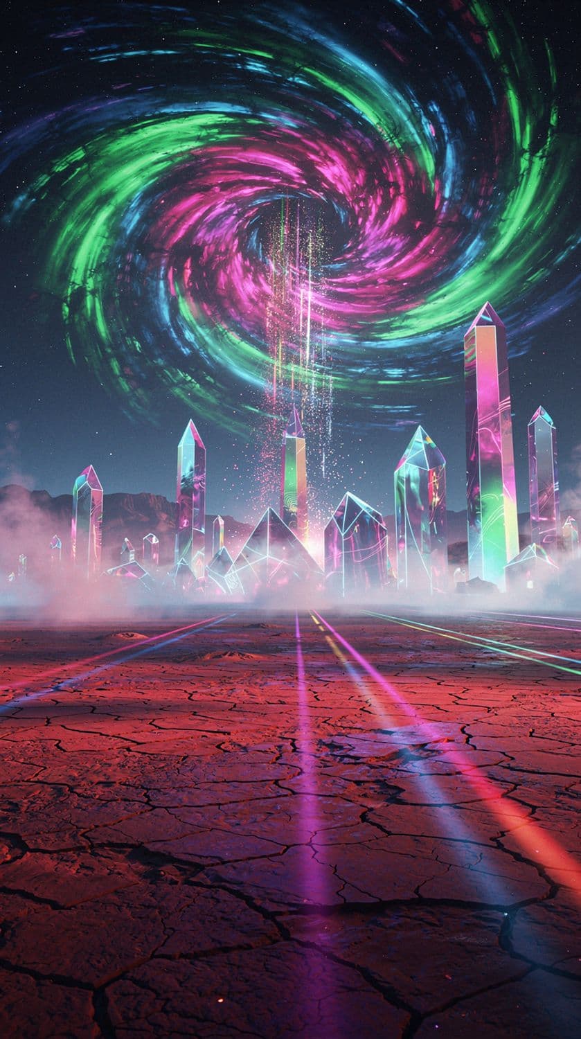Galactic Vortex Dreamscape
