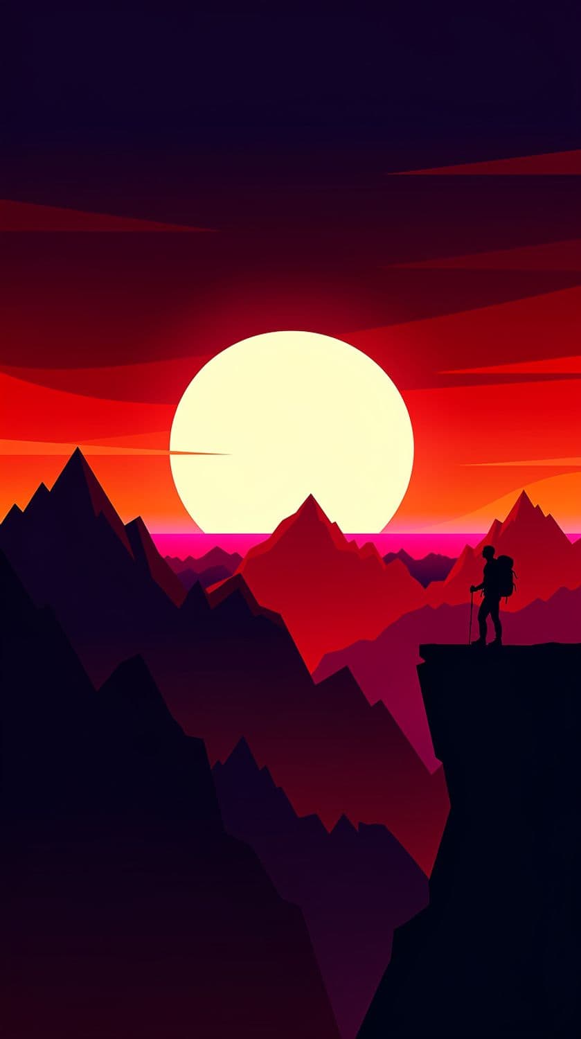 Mountain Sunset Adventure