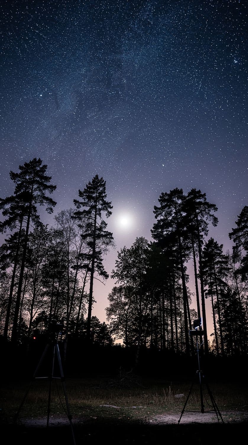 Twilight Starry Forest