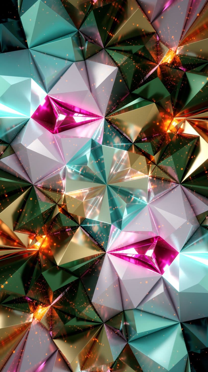 Kaleidoscopic Geometric Design