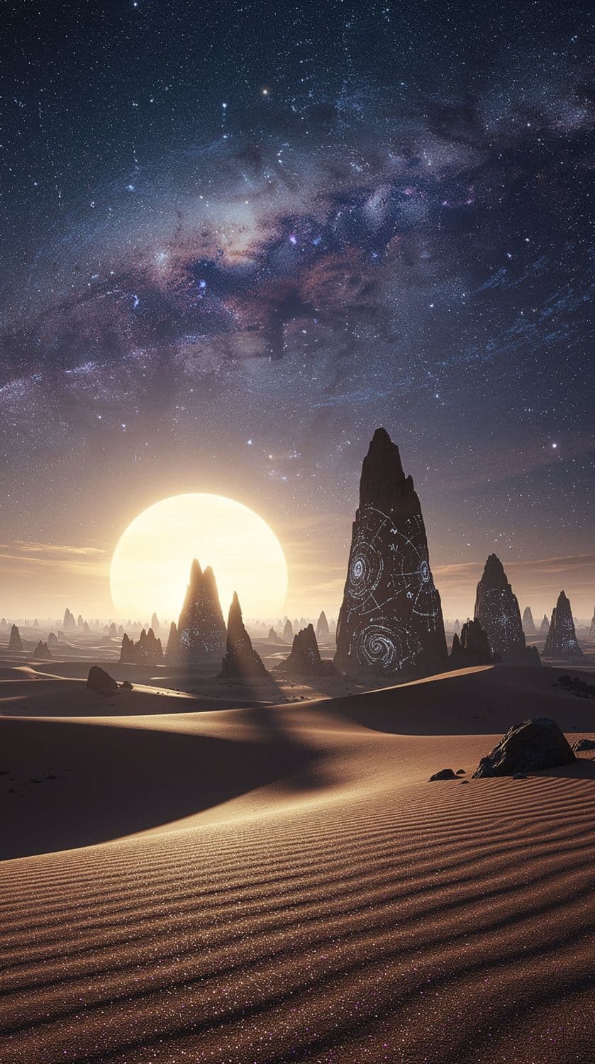 Celestial Desert Mirage