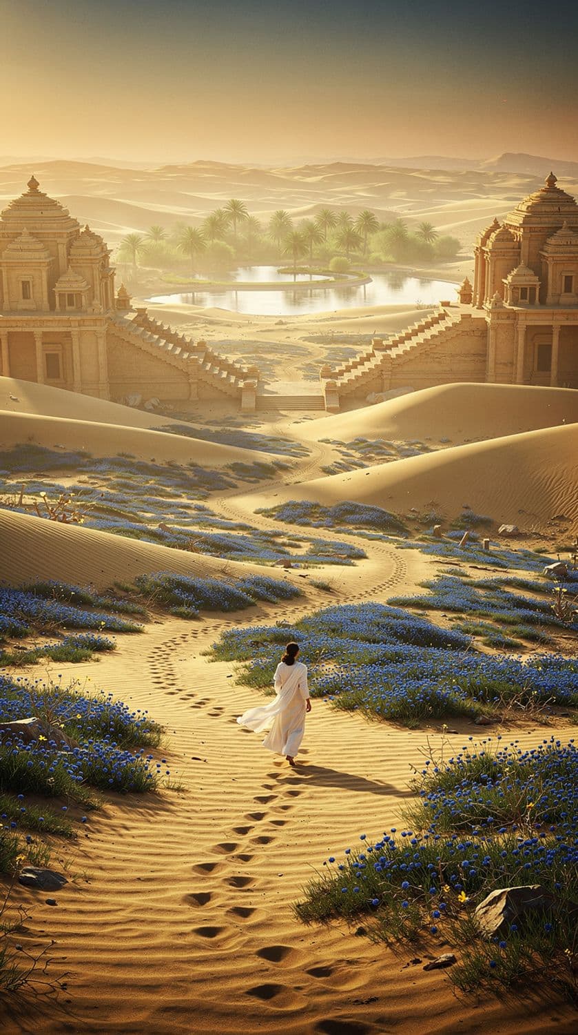 Desert Temples of Sand
