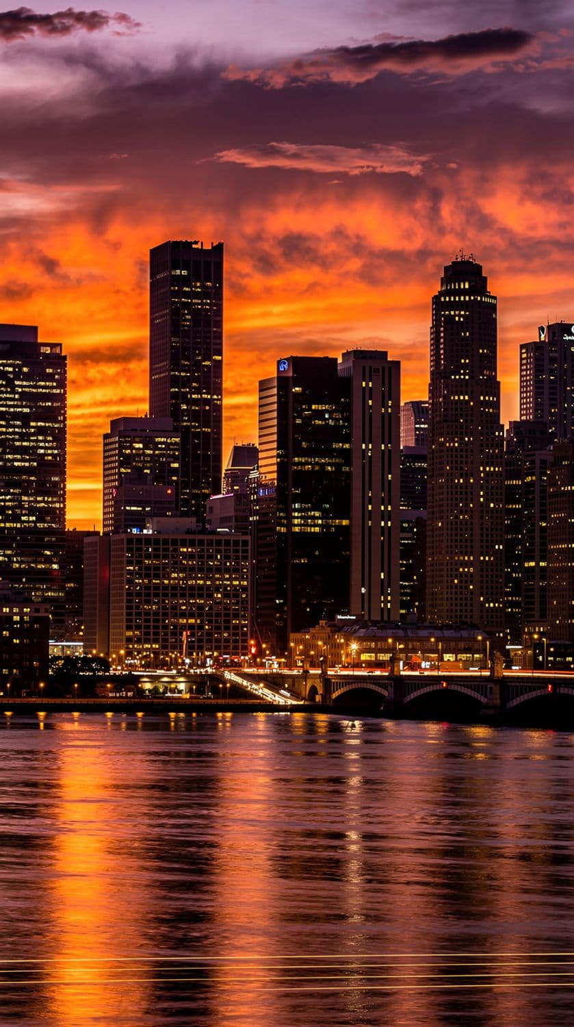 Cityscape at Dusk