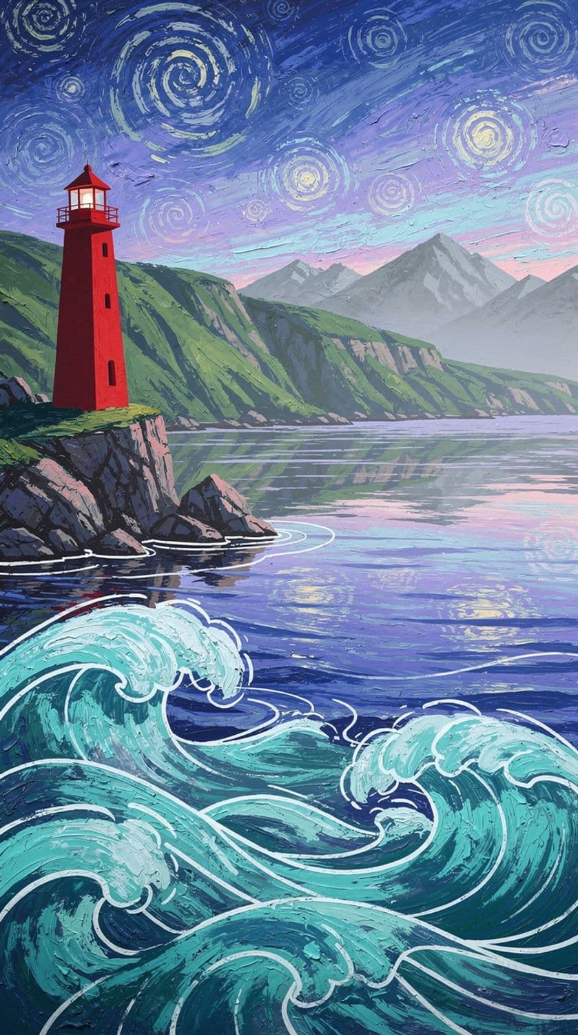 Surreal Seaside Dreamscape