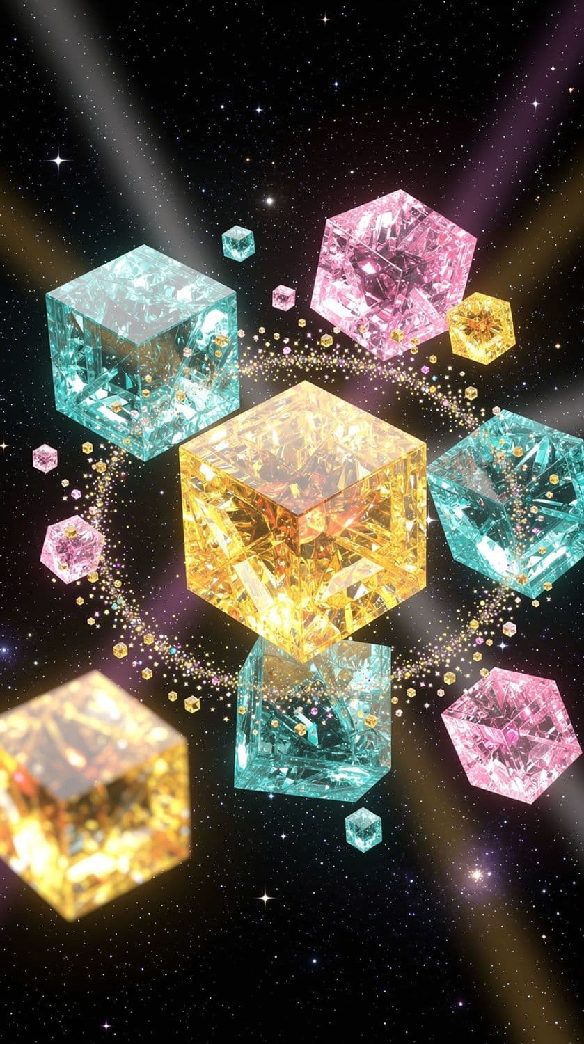 Cosmic Cubes in Space