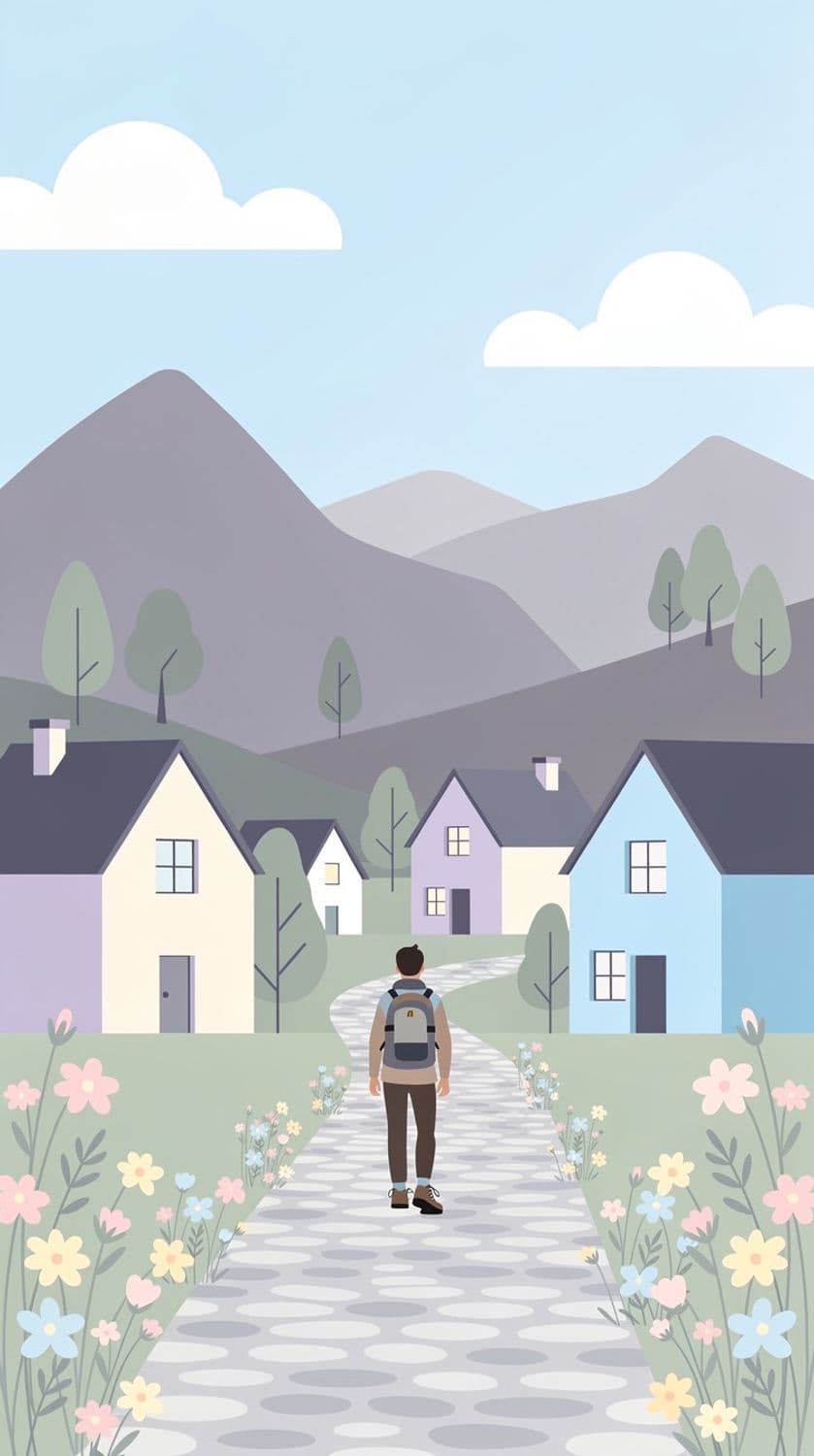 Mountain Village Calm