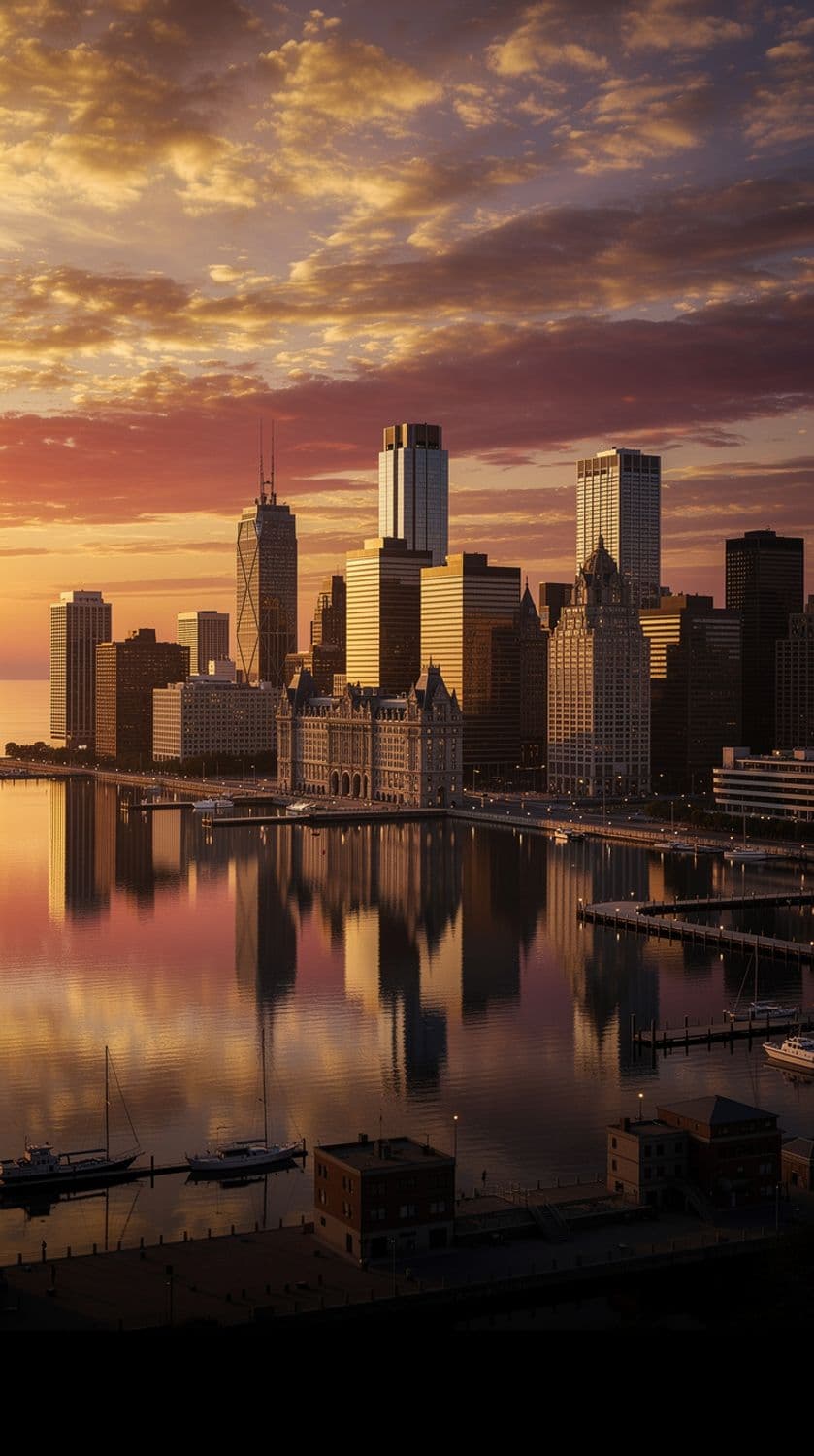 Coastal City Glow