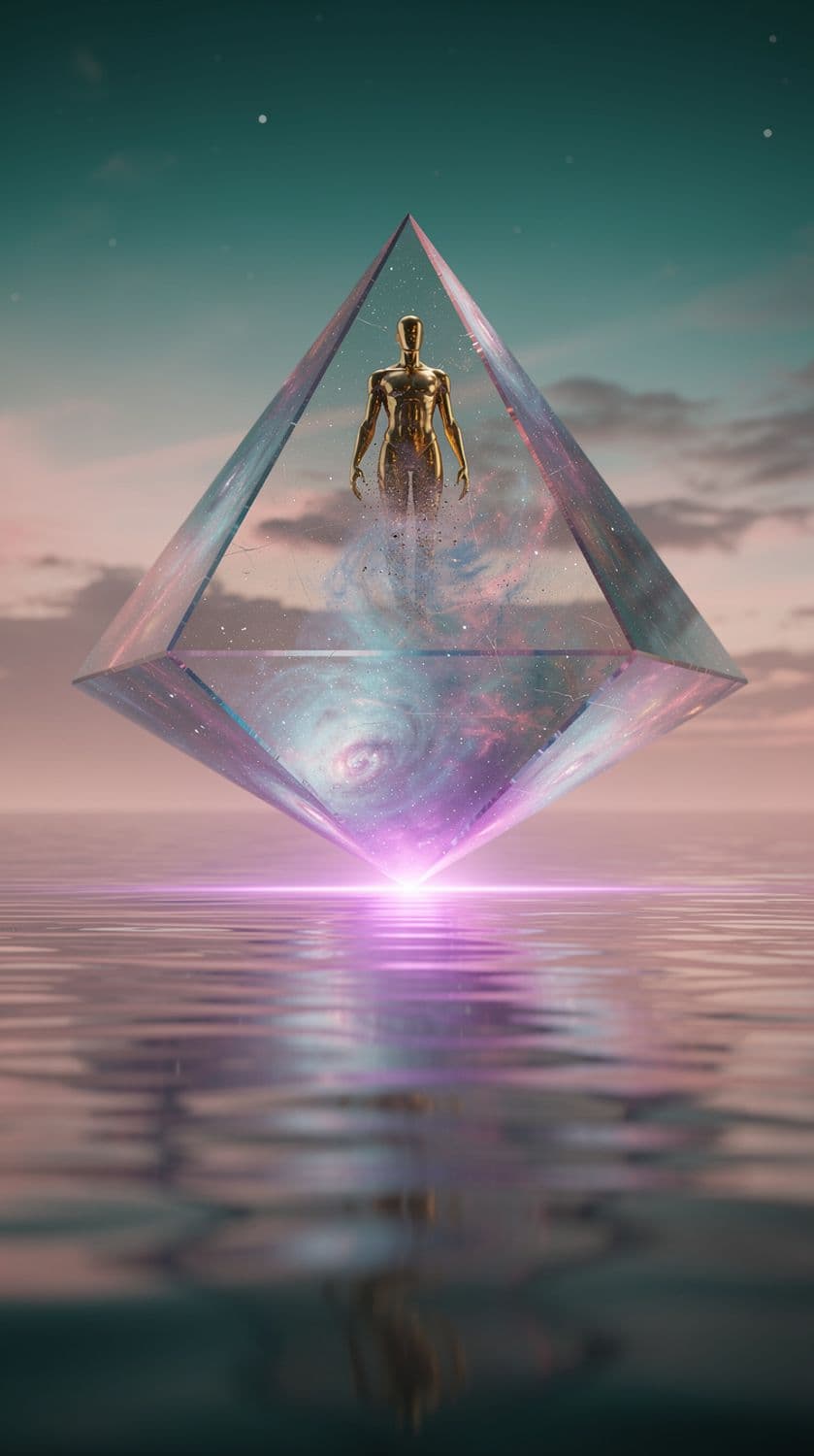 Cosmic Pyramid Dreamscape